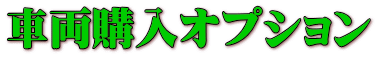 車両購入オプション