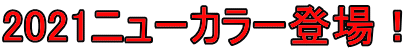 2021ニューカラー登場!