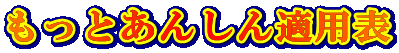 もっとあんしん適用表