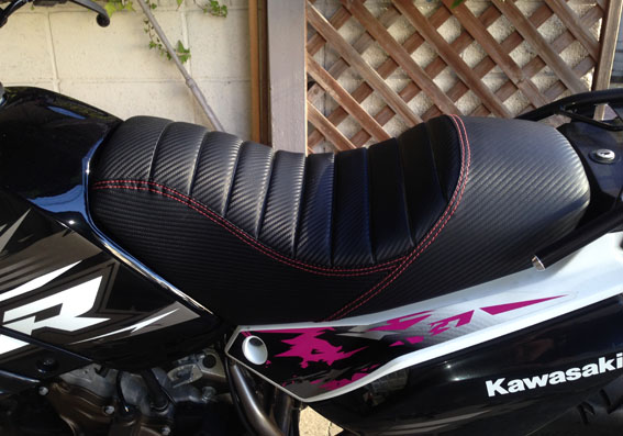 KSR110 カスタムシートKawasaki